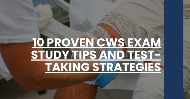 10 Proven CWS Exam Study Tips and Test-Taking Strategies Feature Image