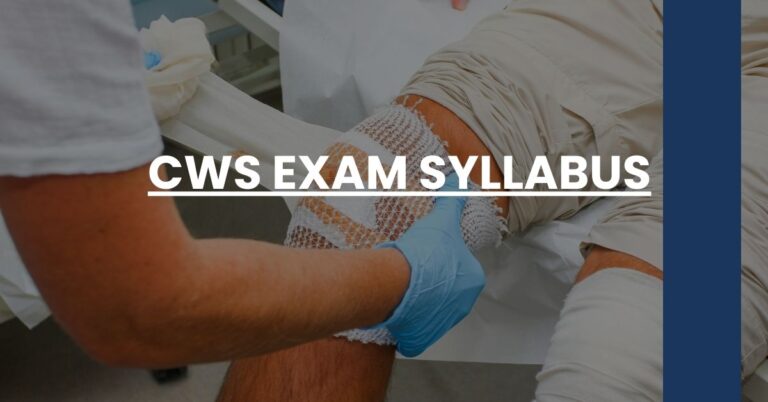 CWS Exam Syllabus Feature Image